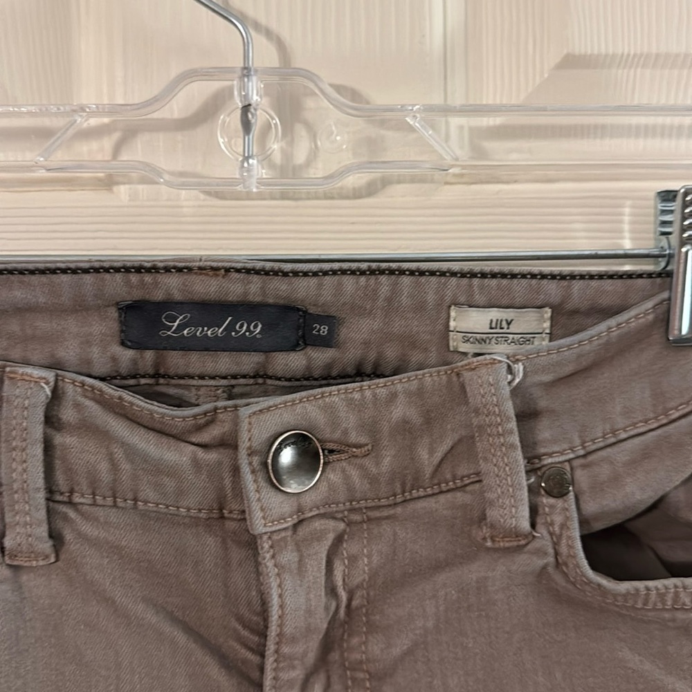 Tan jeans